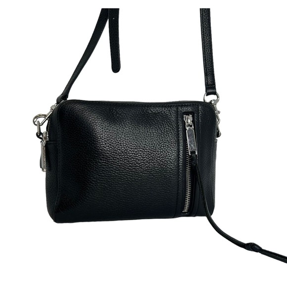 Rebecca Minkoff Bags Rebecca Minkoff Women Black Pebbled Leather
